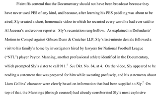 Illustration for article titled Peyton Manning Denies Claim In Court Filings That Peyton Manning Was Source For Peyton Manning PED Allegations